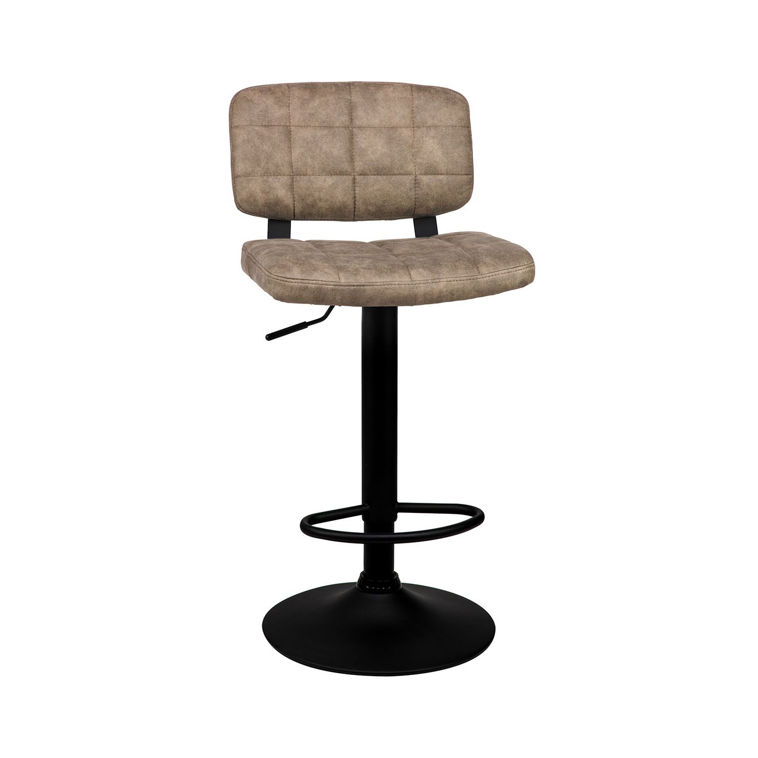 Σκαμπό You Special Moka 43 x 46 x 88-111 Μέταλλο, Ύφασμα 200-066