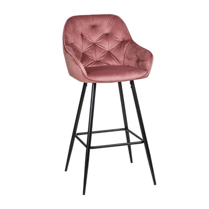 Σκαμπό Dot Σάπιο μήλο 53 x 55 x 107 Βελούδο, Μέταλλο 200-095