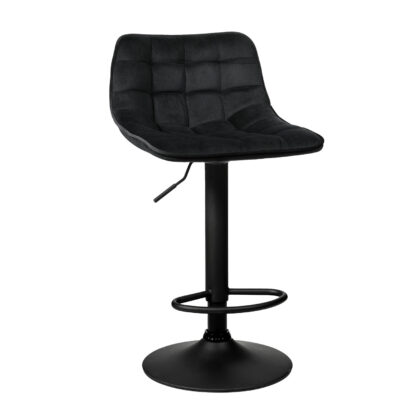 Σκαμπό Morati Μαύρο 42 x 46 x 85-106 Βελούδο, Μέταλλο 200-106