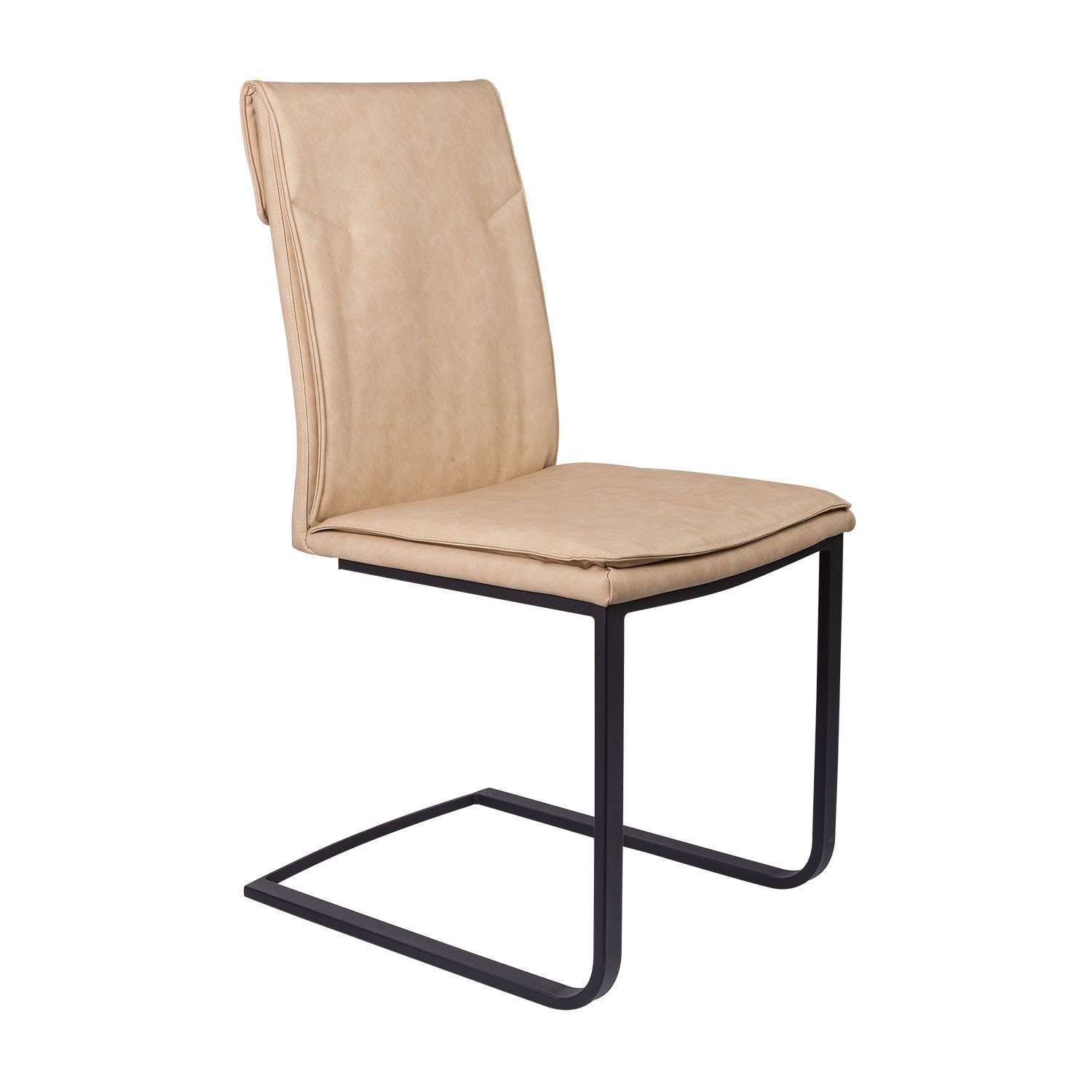 Καρέκλα Sestina/P Special Mπεζ 45 x 55 x 92 Μέταλλο, Τεχνόδερμα PU 300-020