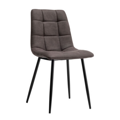 Καρέκλα Loris Special Σκούρο Γκρι 46 x 54.5 x 89 Μέταλλο, Ύφασμα 300-030
