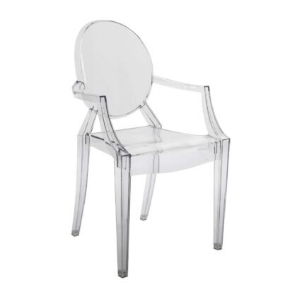 Πολυθρόνα Zeta Διάφανο 54 x 57 x 92 Πολυκαρμπονικό (PC) 300-167