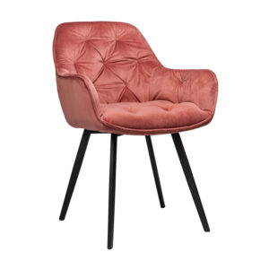 Πολυθρόνα Samantha Σάπιο Μήλο 59 x 62 x 86 Βελούδο, Μέταλλο Σάπιο Μήλο