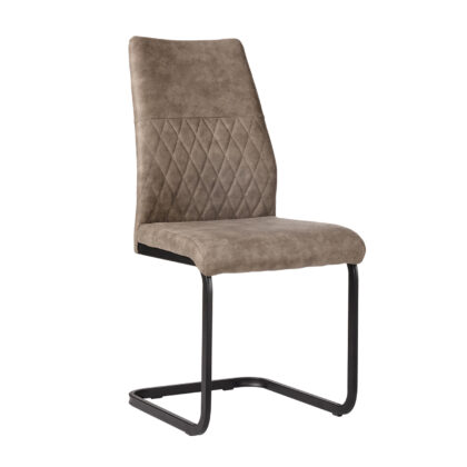 Καρέκλα Giorgia Special Μόκα 43 x 59 x 100 Μέταλλο, Ύφασμα 300-306