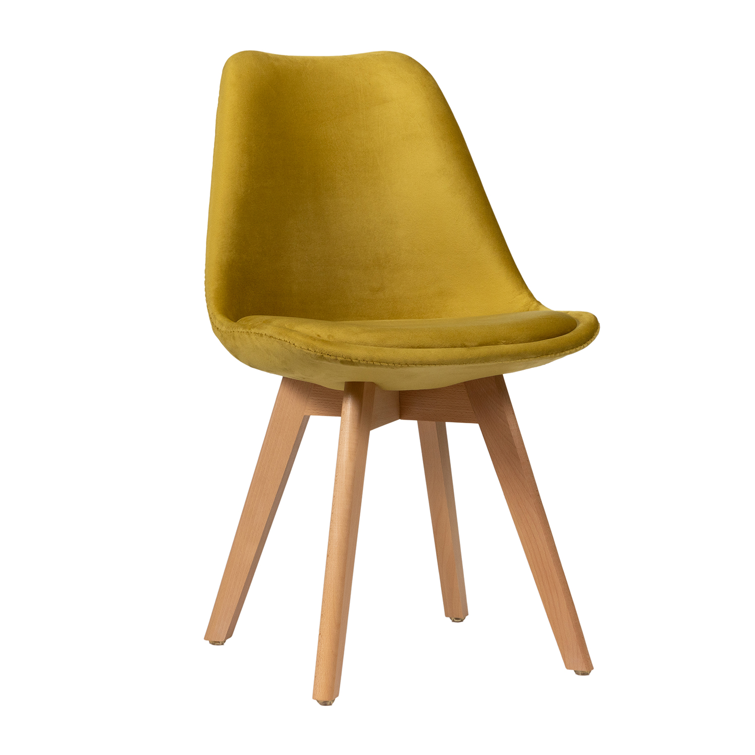 Καρέκλα Demy Fabric Λάιμ 49 x 54 x 83 Ξύλο, Ύφασμα 300-314