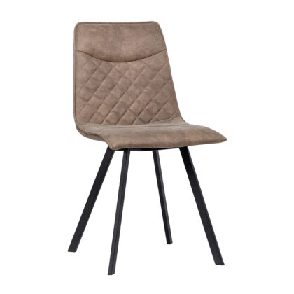 Καρέκλα Anel Special Moka 45 x 55 x 89 Μέταλλο, Ύφασμα 300-319