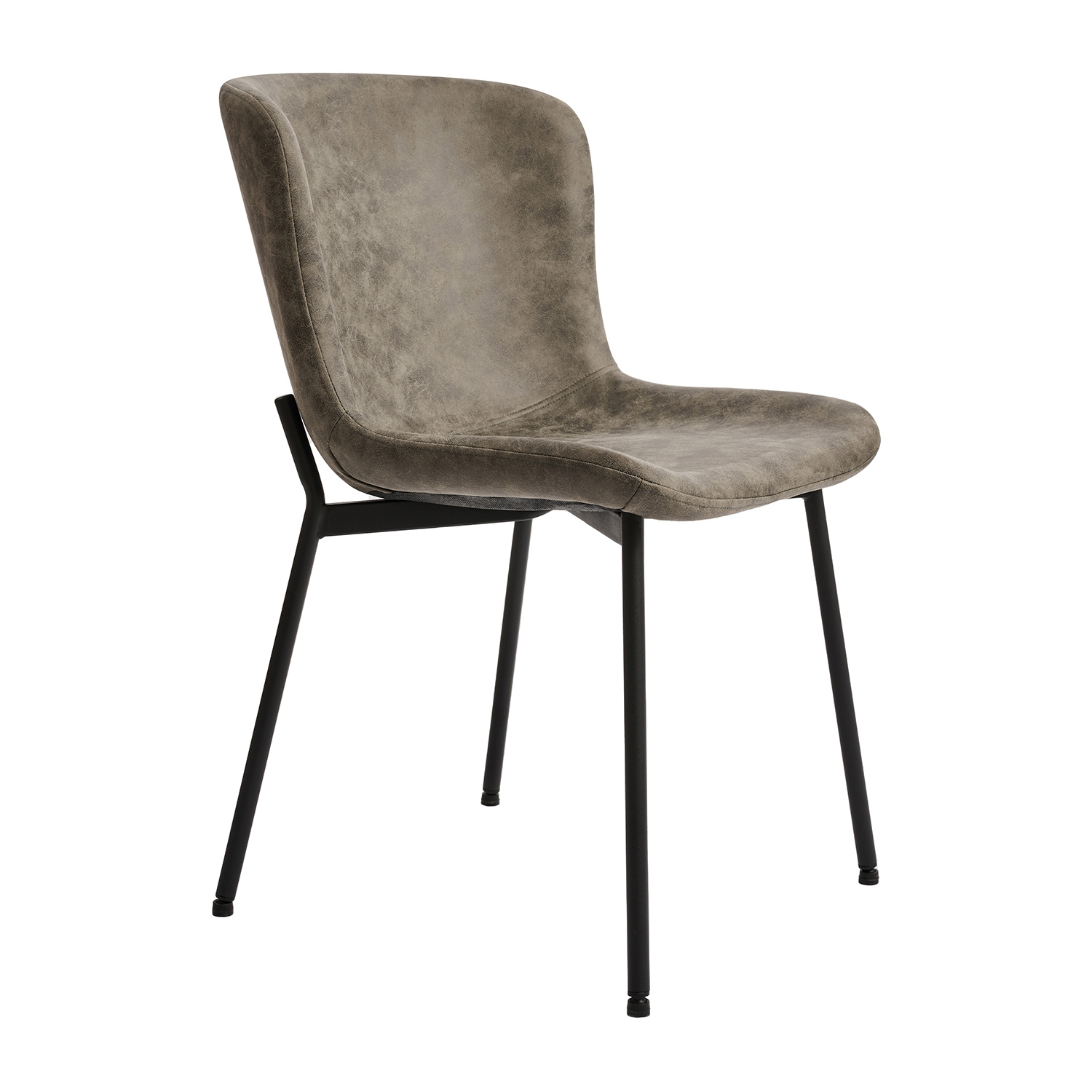 Καρέκλα Melina Special μόκα 48 x 59 x 80 Μέταλλο, Ύφασμα 300-341