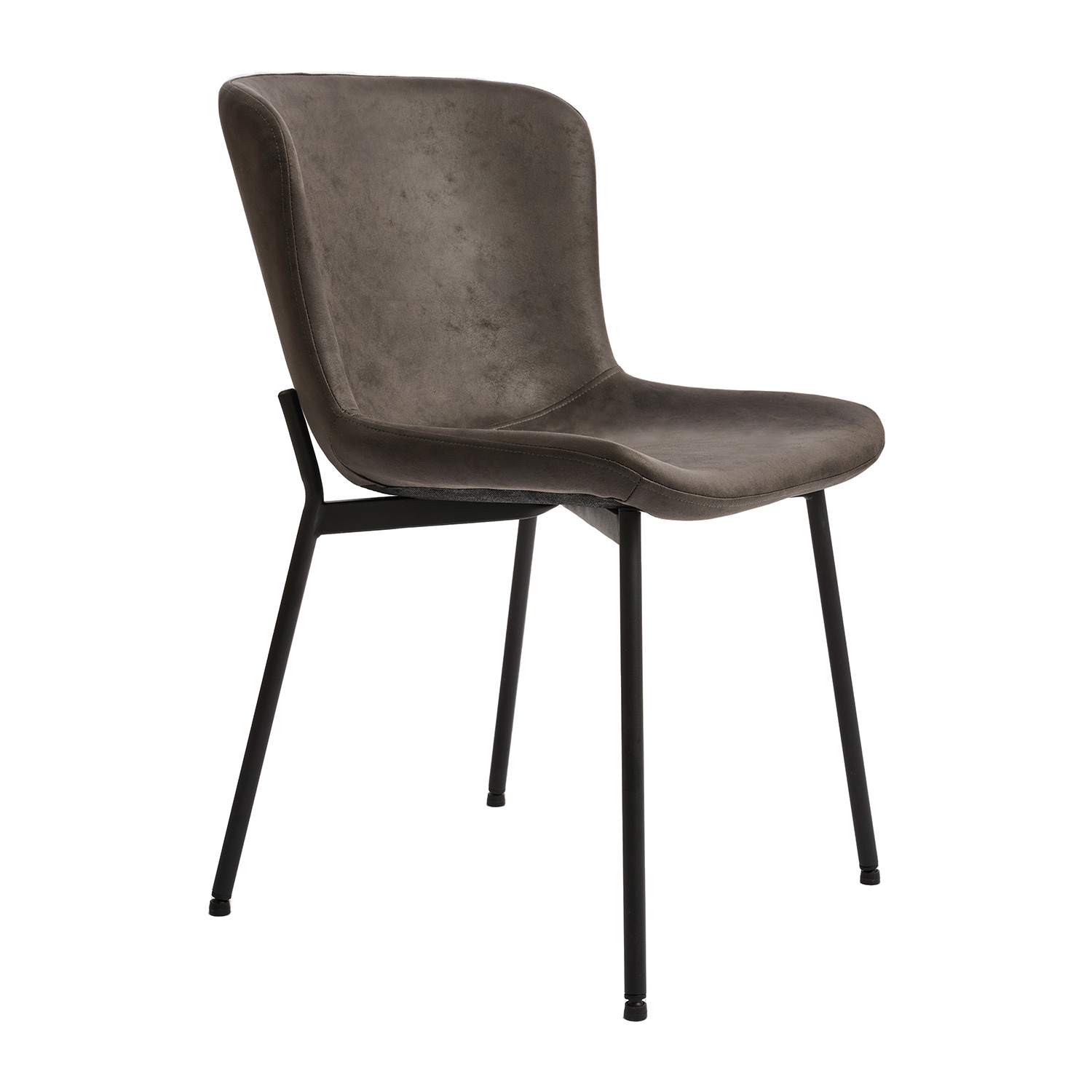 Καρέκλα Melina Special γκρι 48 x 59 x 80 Μέταλλο, Ύφασμα 300-342