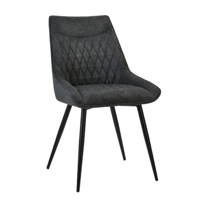 Καρέκλα Lyra Γκρι 51 x 60 x 89 Μέταλλο, Ύφασμα 300-371