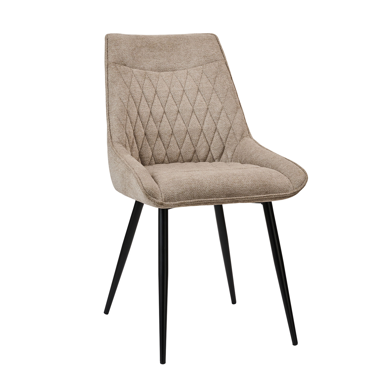 Καρέκλα Lyra Γκρεζ 51 x 60 x 89 Μέταλλο, Ύφασμα 300-373