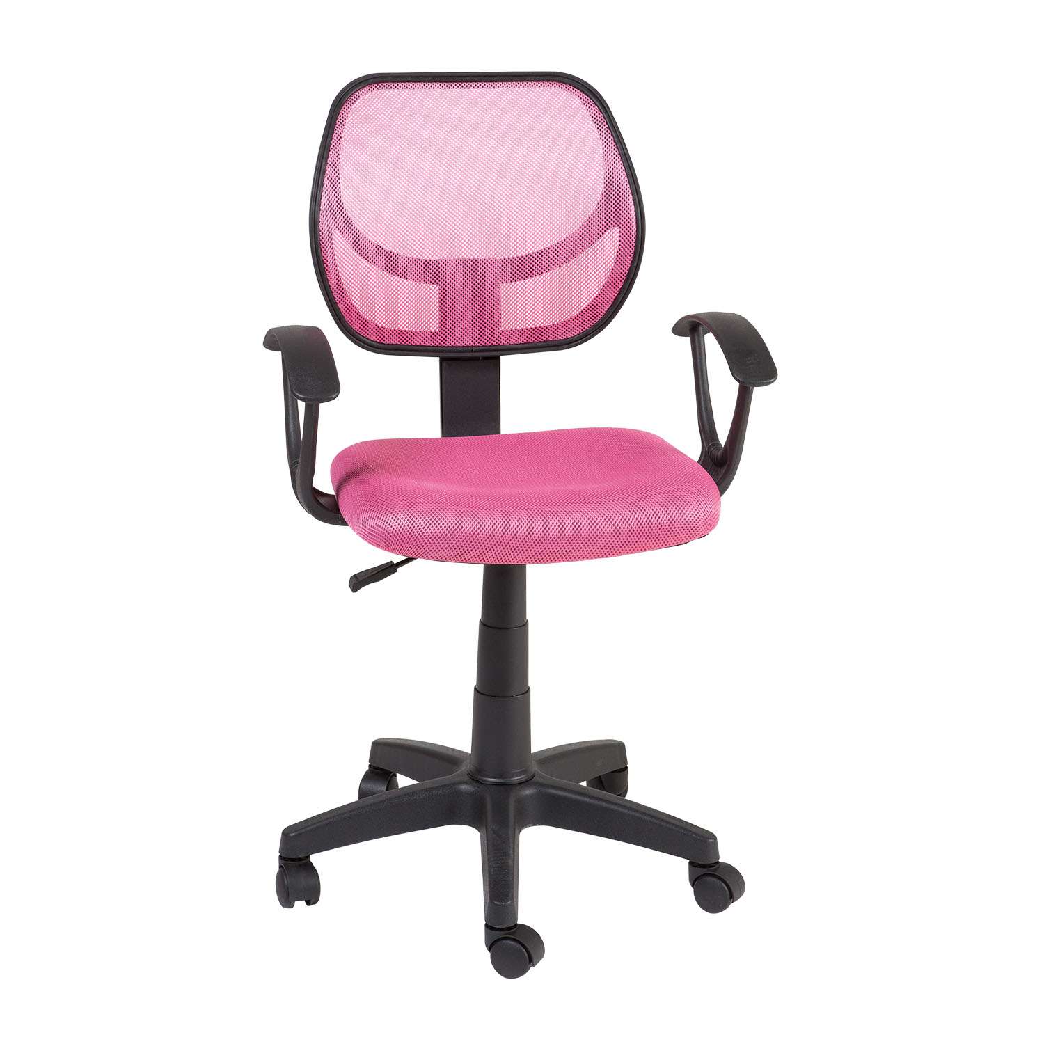 Καρέκλα Γραφείου Iliana Ροζ 59 x 59 x 84-96 Πολυκαρβονικό, Mesh 500-042