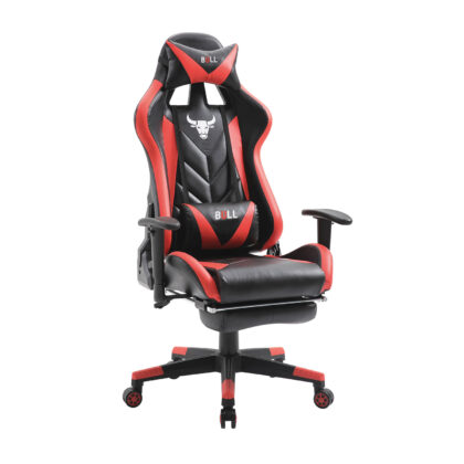 Καρέκλα Γραφείου Bull Κόκκινο 66 x 69 x 125-135 Τεχνόδερμα PU, Πολυκαρβονικό 500-062