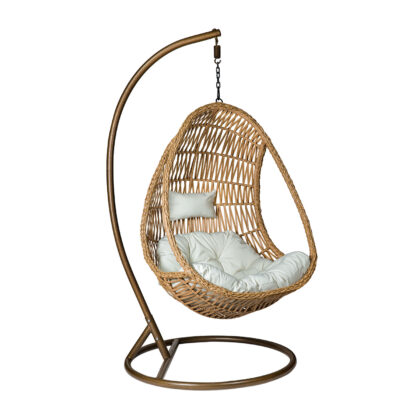 Κούνια-Φωλιά Aurora Natural Φ105 x x 200 Wicker, Μέταλλο 900-028