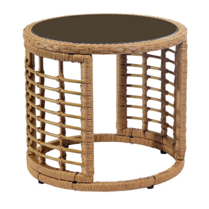 Τραπέζι Bonzo Φυσικό 45 x  x 40 Wicker, Μέταλλο 900-228