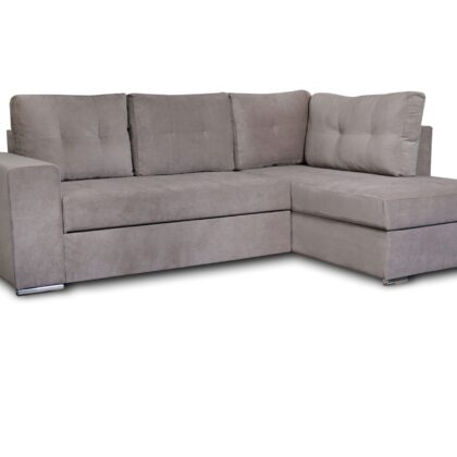 Athens Γωνιακός καναπές κρεβάτι με αποθηκευτικό χώρο 246x174x96εκ. Elephant Δεξιά γωνία