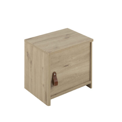 Arthus κομοδίνο 40x30x36εκ. Δρυς Artisan με ένα ντουλάπι