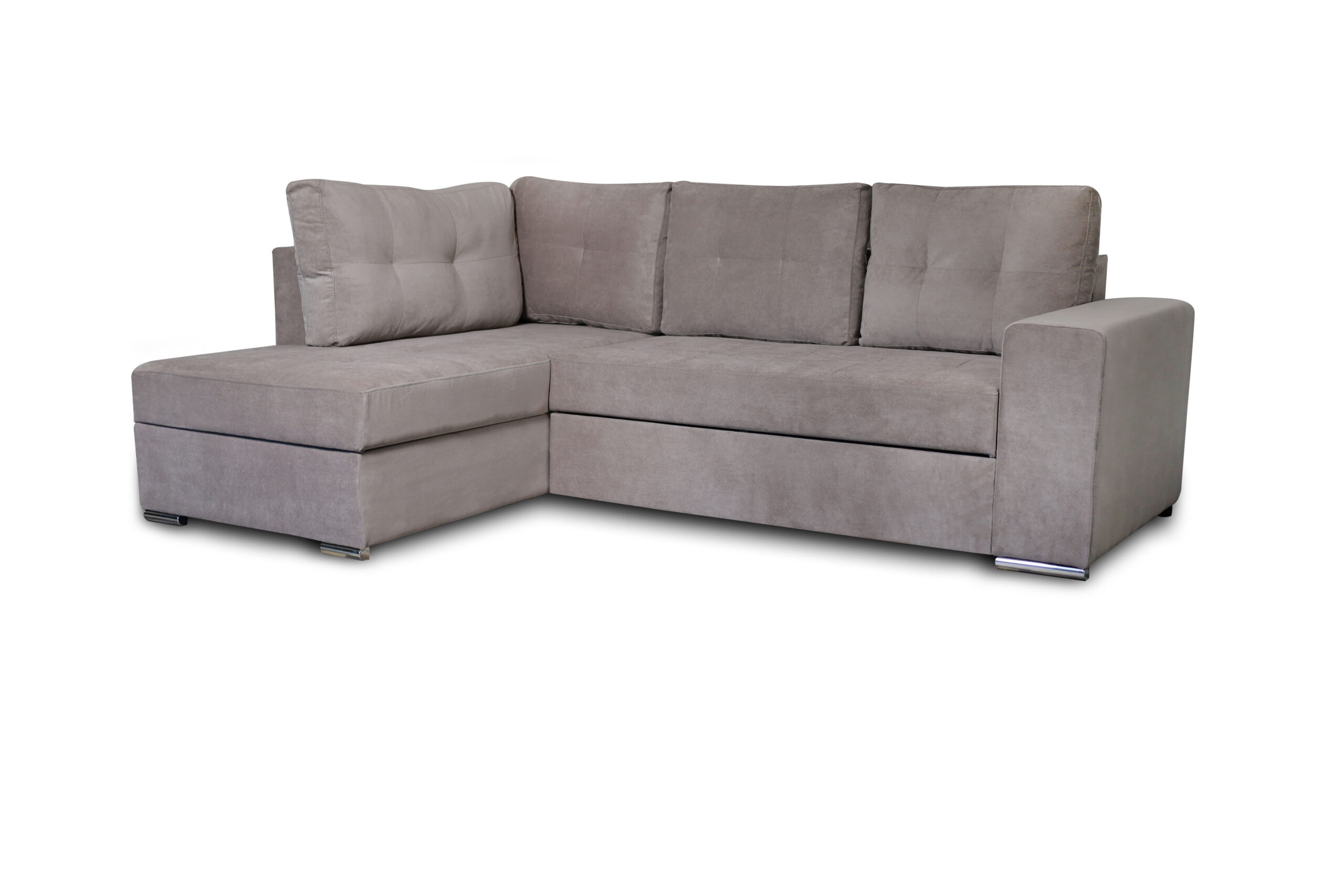 Athens Γωνιακός καναπές κρεβάτι με αποθηκευτικό χώρο 246x174x96εκ. Elephant Αριστερή γωνία