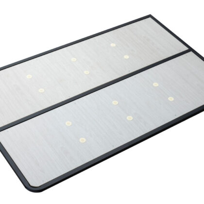 Luna μεταλλική βάση στήριξης στρώματος με πάνελ 140x195εκ.