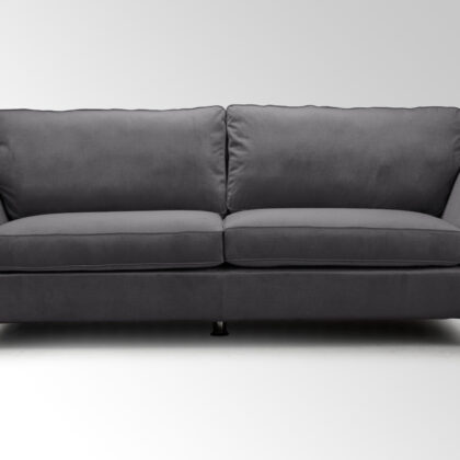 Bonita καναπές τριθέσιος 200x86x92εκ. ύφασμα Γκρι