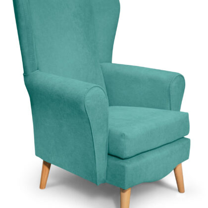 Classic Πολυθρόνα καθιστικού 80x75x114εκ. Μέντα