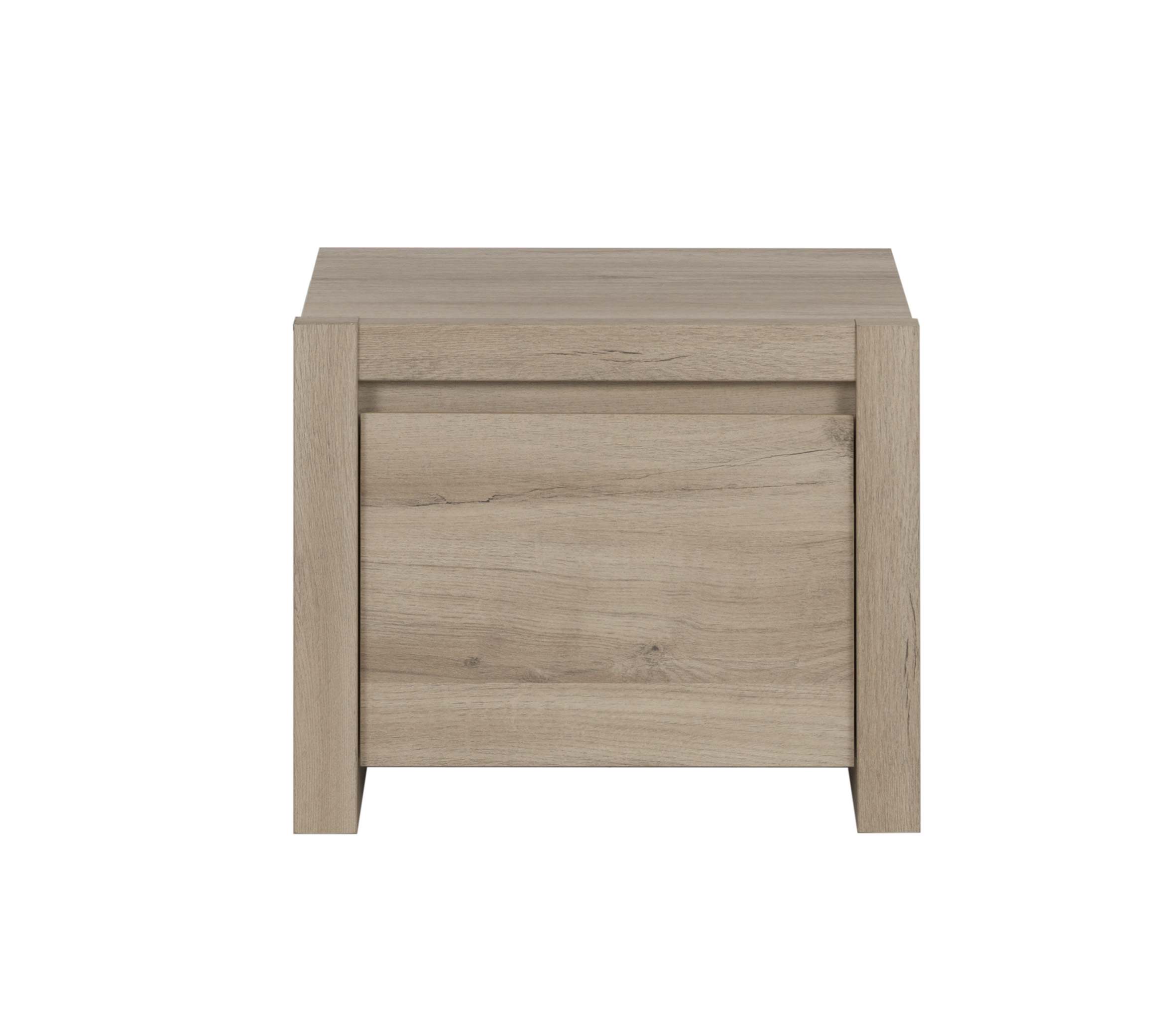 Ethan Κομοδίνο με 1 πόρτα 49x36x40εκ. Light Kronberg Oak