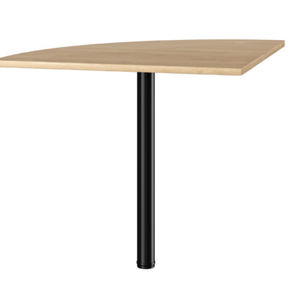 Faro σύνδεσμος γραφείων 80x80x74ek. Blond Oak / Μαύρο