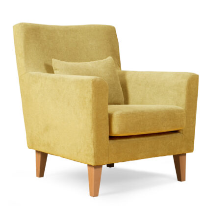 Lobby Πολυθρόνα καθιστικού 75x84εκ. Ώχρα