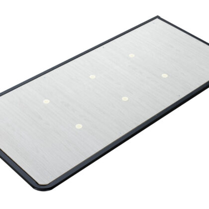 Luna μεταλλική βάση στήριξης στρώματος με πάνελ 90x185εκ.