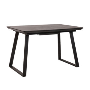 Τραπέζι Harry Τσιμέντο 120(160) x 80 x 75 Sintered stone, Μέταλλο Τσιμέντο