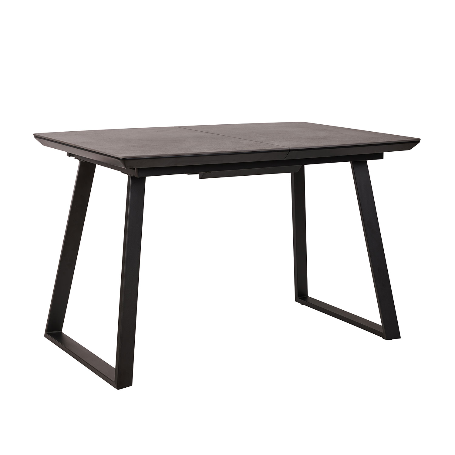 Τραπέζι Harry Τσιμέντο 120(160) x 80 x 75 Sintered stone, Μέταλλο Τσιμέντο