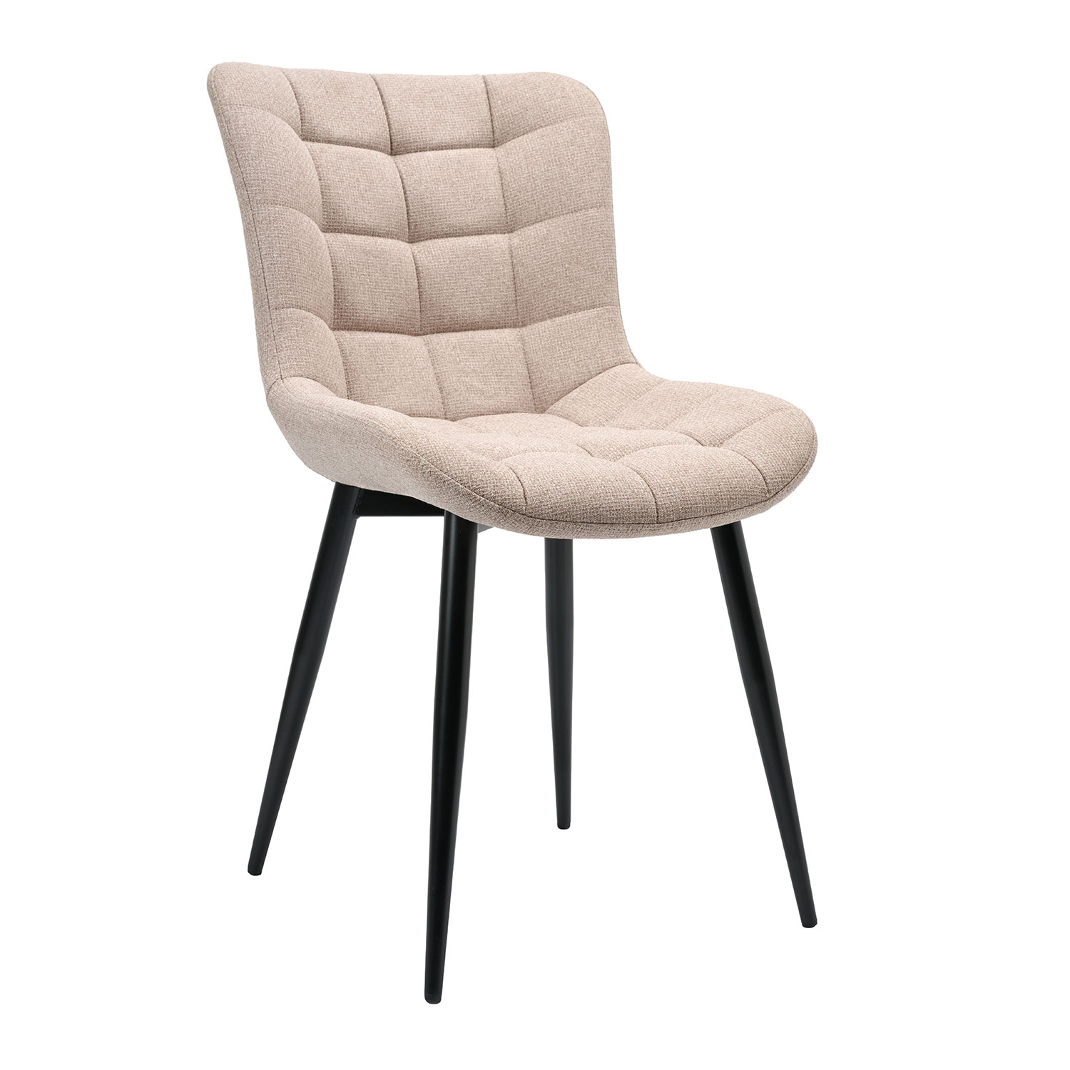 Καρέκλα Unico μπεζ 48 x 62 x 85 ύφασμα Μπεζ