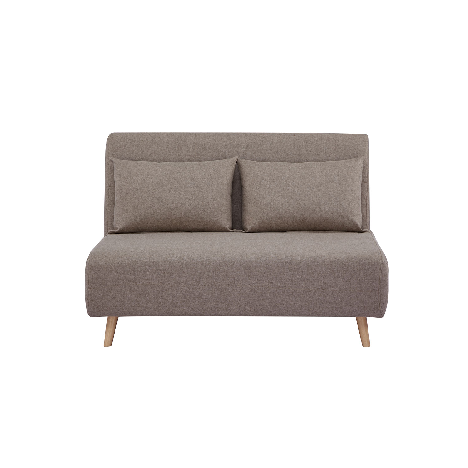 Καναπές - Κρεβάτι Scoop - 120 γκρεζ 122 x 91 x 84 Ξύλο, Ύφασμα ΓΚΡΕΖ