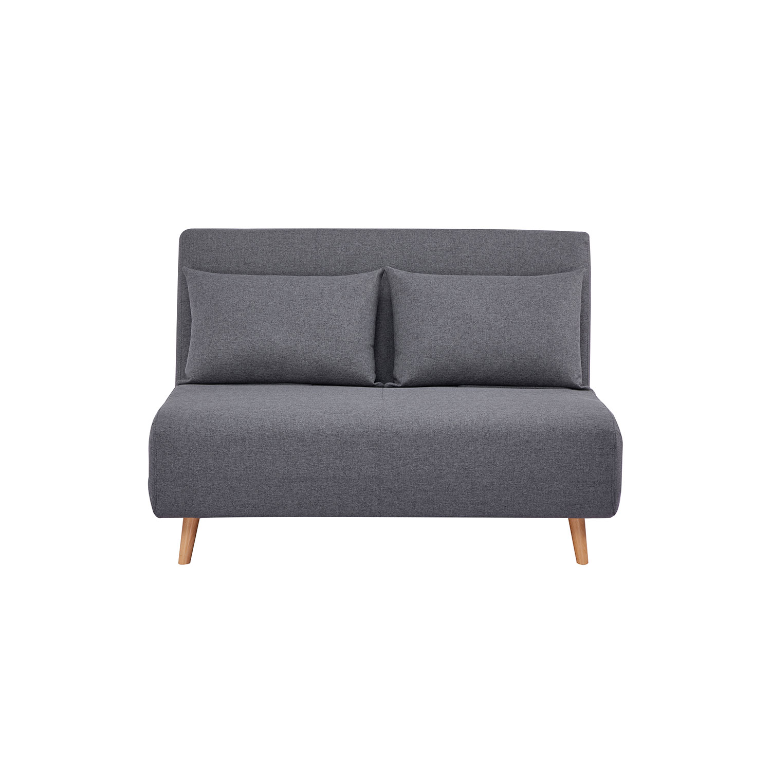 Καναπές - Κρεβάτι Scoop - 120 γκρι 122 x 91 x 84 Ξύλο, Ύφασμα Γκρι