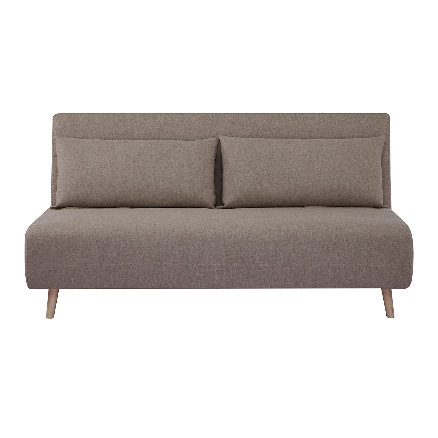 Καναπές - Κρεβάτι Scoop - 160 γκρεζ 162 x 93 x 81 Ξύλο, Ύφασμα ΓΚΡΕΖ