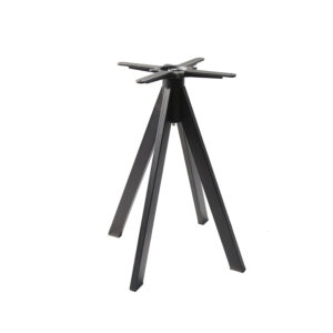 Βάση CARETTA μαύρο 60 x 60 x 72 Μέταλλο Μαύρο