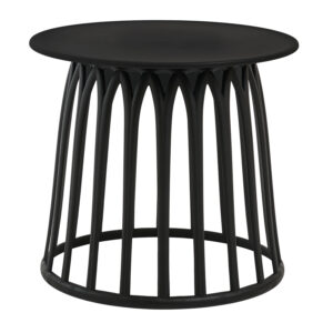 Τραπέζι Lobby μαύρο Φ50 x  x 45 Πολυπροπυλένιο (PP) Μαύρο