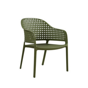 Πολυθρόνα Cuba-L λαδί 66 x 67 x 82 Πολυπροπυλένιο (PP) Λαδί