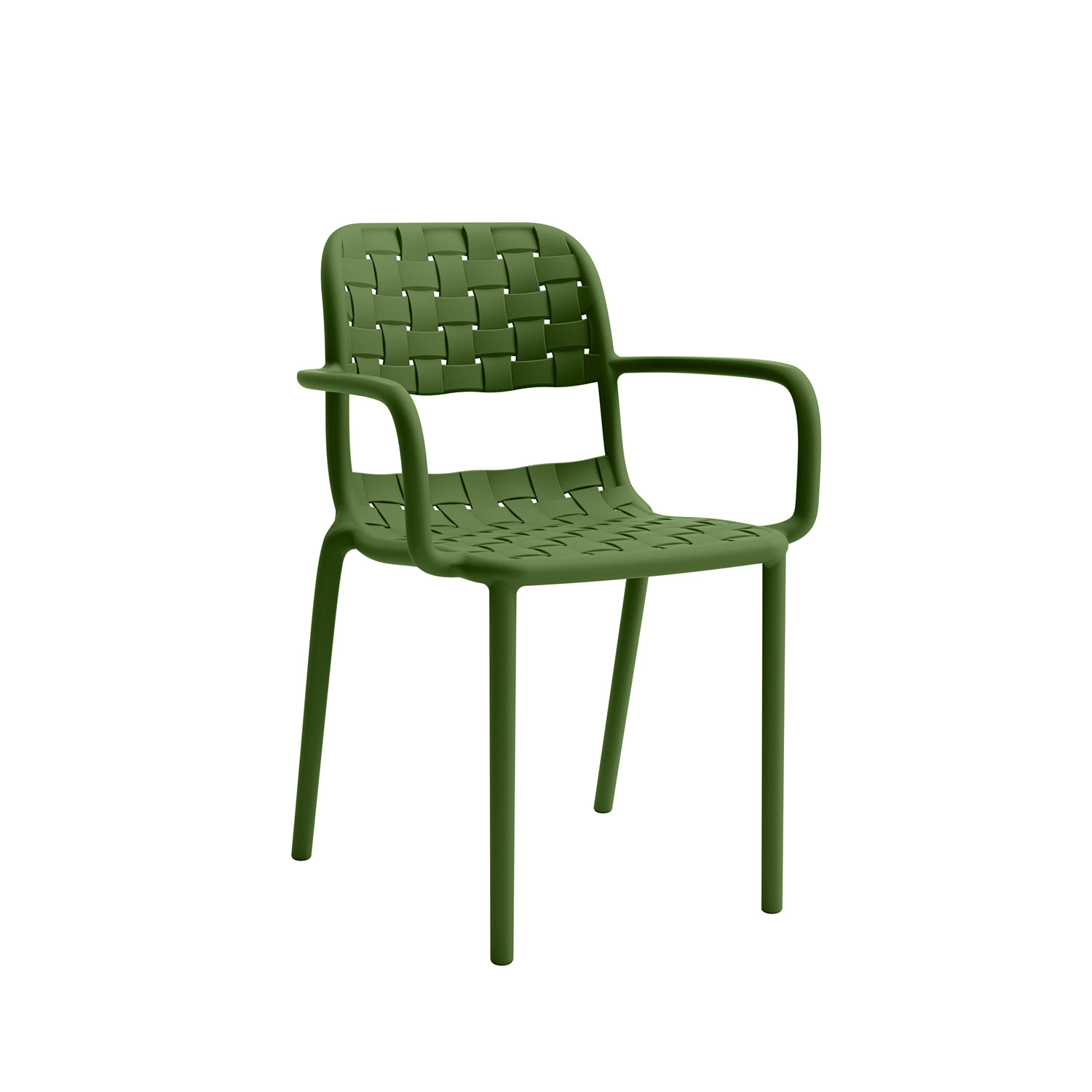 Πολυθρόνα Tonic λαδί 55 x 57 x 82 Πολυπροπυλένιο (PP) Λαδί