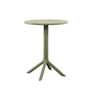 Τραπέζι Moreno λαδί Φ60 x  x 76 Πολυπροπυλένιο (PP) Λαδί