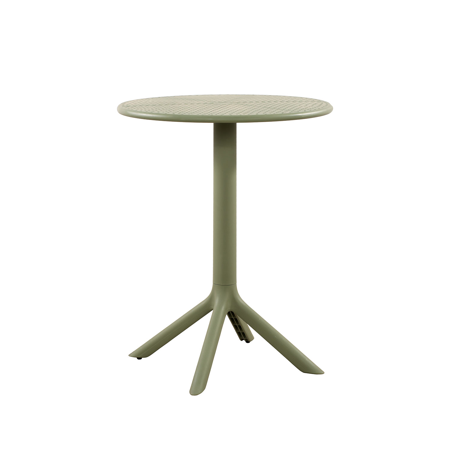 Τραπέζι Moreno λαδί Φ60 x x 76 Πολυπροπυλένιο (PP) Λαδί