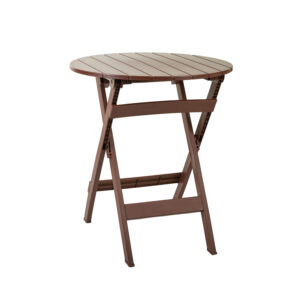 Τραπέζι Orbit καφέ Φ62 x  x 70 Πολυπροπυλένιο (PP) Καφέ