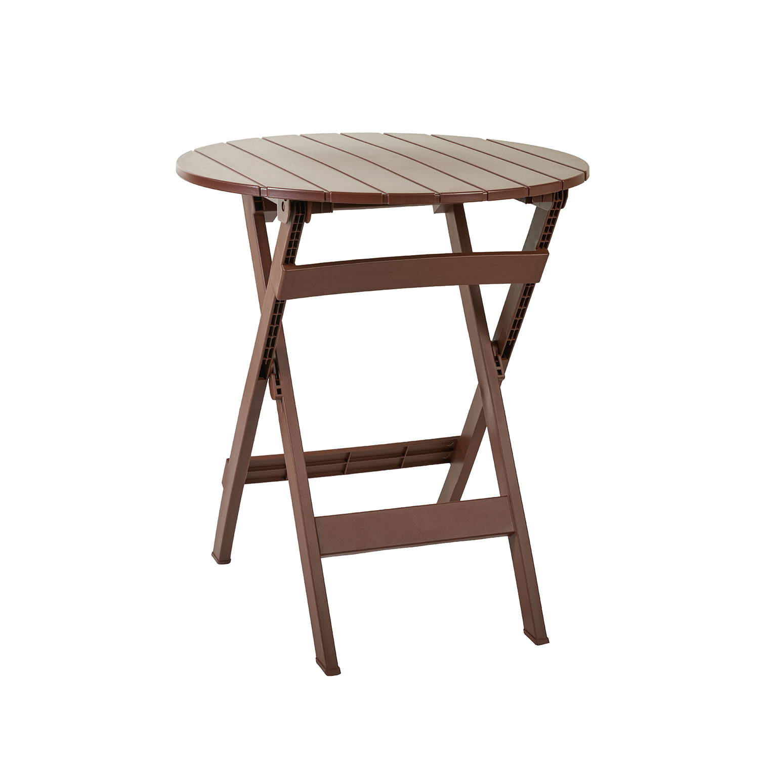 Τραπέζι Orbit καφέ Φ62 x x 70 Πολυπροπυλένιο (PP) Καφέ