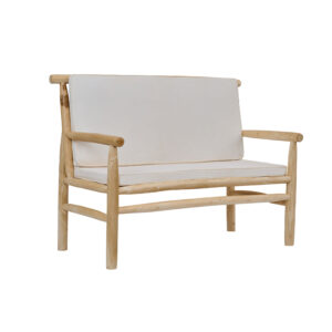 Καναπές Utopia-2S 120 x 67 x 92 TEAK Φυσικό