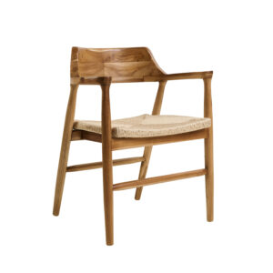 Πολυθρόνα ARIA φυσικό 60 x 55 x 77 TEAK Φυσικό