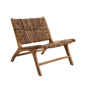 Πολυθρόνα CLIO φυσικό 66 x 80 x 68 TEAK Φυσικό