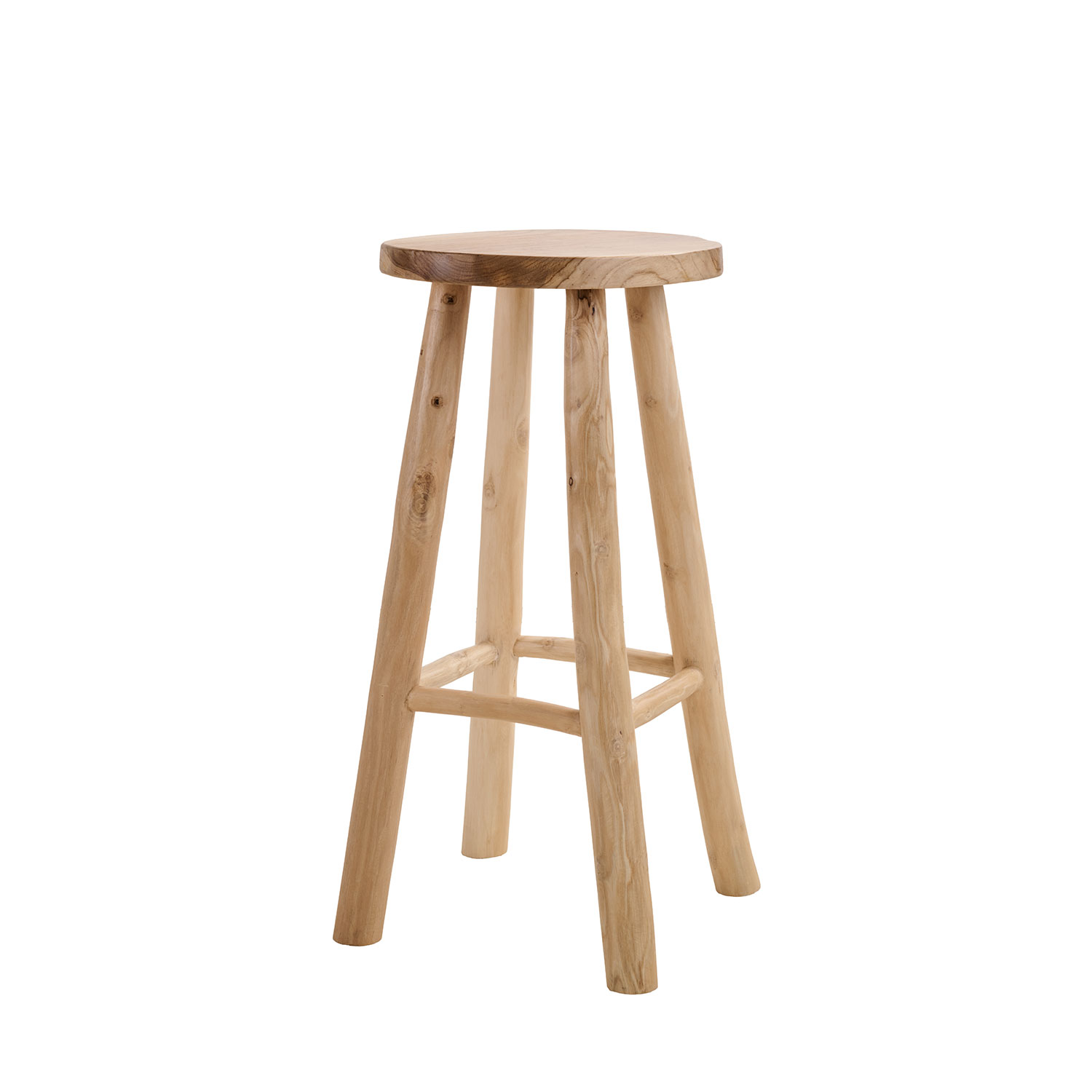 Σκαμπό COMBO 72 φυσικό 35 x 35 x 72 TEAK Φυσικό