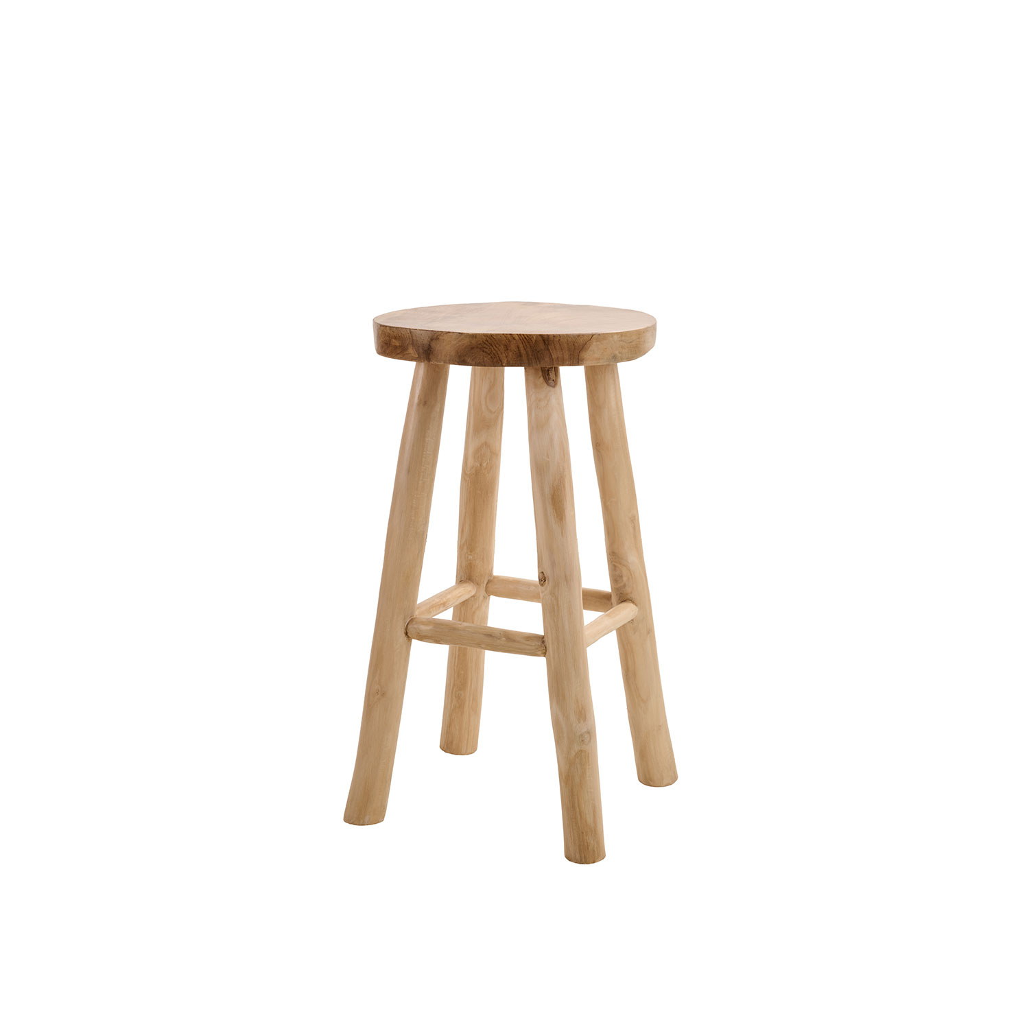 Σκαμπό COMBO 62 φυσικό 35 x 35 x 62 TEAK Φυσικό