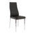 Καρέκλα Patricia Mαύρο 40 x 39 x 96 Χρώμιο, Τεχνόδερμα PU Μαύρο