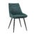 Καρέκλα Lyra Πετρόλ 51 x 60 x 89 Μέταλλο, Ύφασμα Πετρόλ