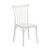 Καρέκλα Gozo Λευκό 49 x 54 x 90 Πολυπροπυλένιο (PP) Λευκό
